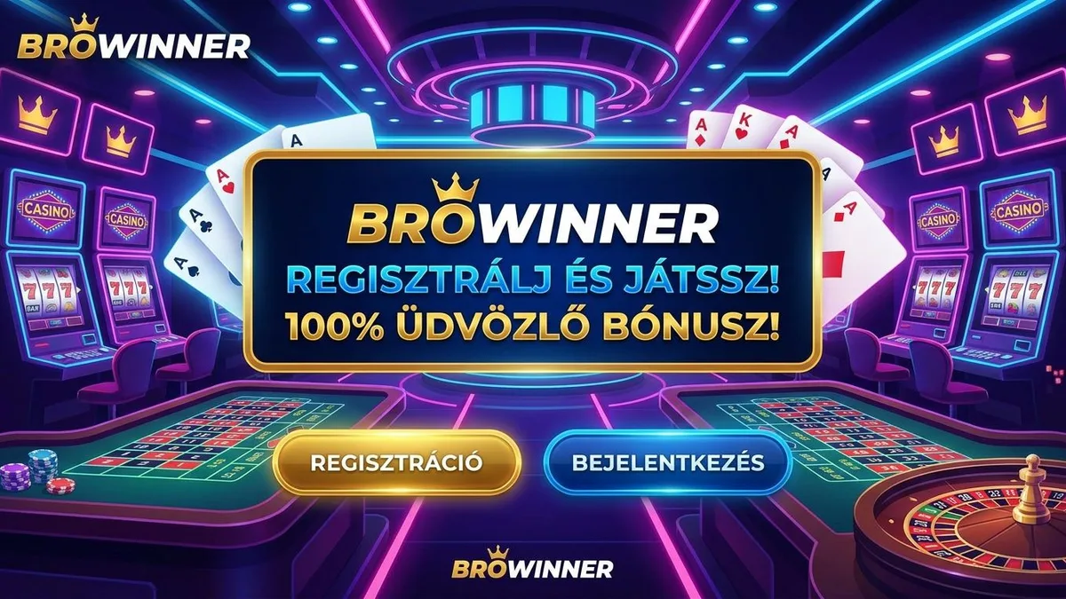 Regisztráció bónusszal